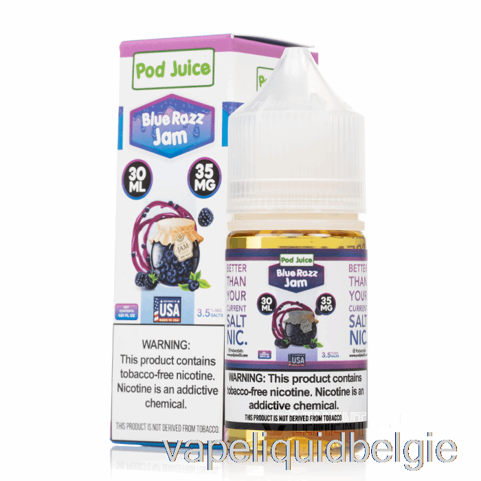 Vape België Blue Razz Jam - Peulensap - 30ml 35mg